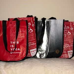 lululemon Small Reusable Bag Bundle of 6